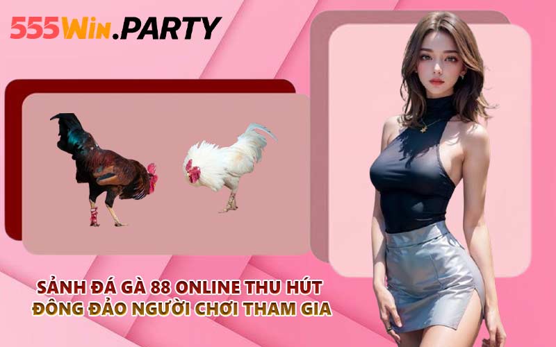 Sảnh đá gà 88 online thu hút đông đảo người chơi tham gia